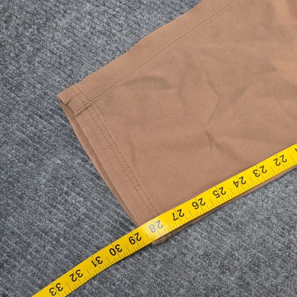 CAT Canvas Utility Straight Leg Pants Men's Size 34x29 Brown Stretch Workwear